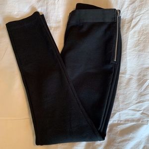 Gap Black Side Zip Leggings sz M